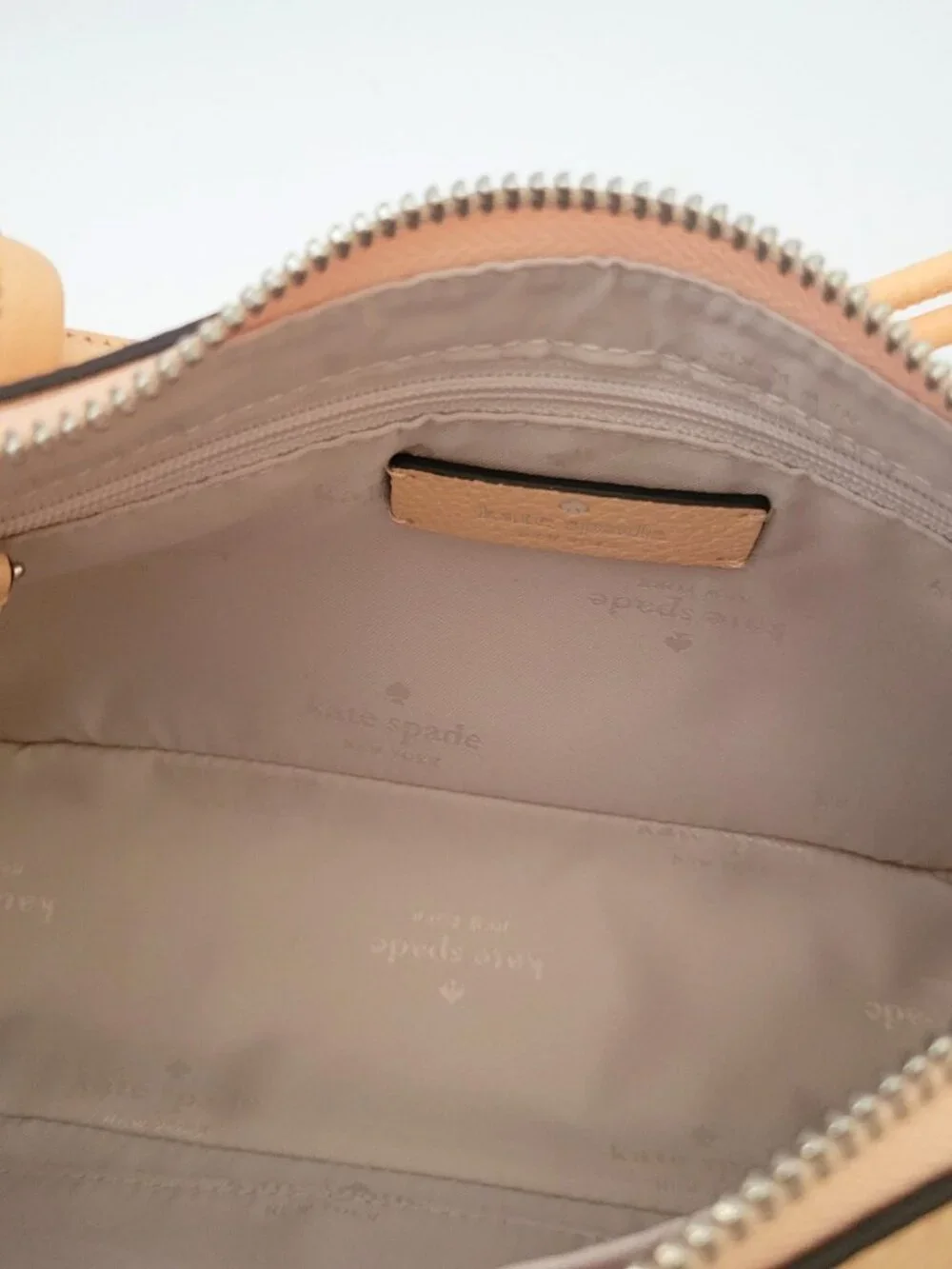 Kate Spade KO435 Kayla Knotted Strap Small Shoulder Handbag Citrus Glaze Leather